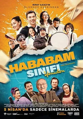 Póster de Hababam Sınıfı Yeniden
