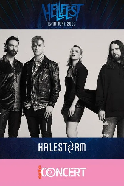 Arejay Hale interpreta a Self en Halestorm - Hellfest 2023