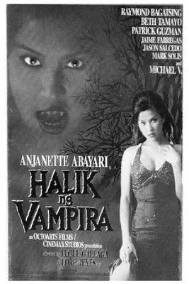 Anjanette Abayari interpreta a  en Halik Ng Vampira