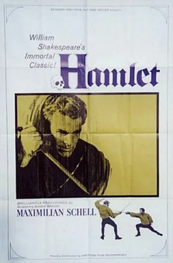 Maximilian Schell interpreta a Hamlet en Hamlet, Prinz von Dänemark