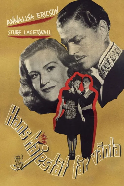 Portada de Hans Majestät får vänta