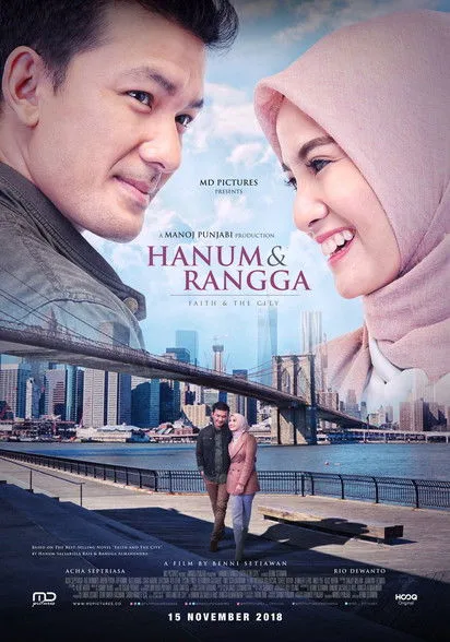Póster de Hanum & Rangga: Faith & The City