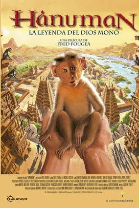 Póster de Hánuman. La leyenda del Dios Mono