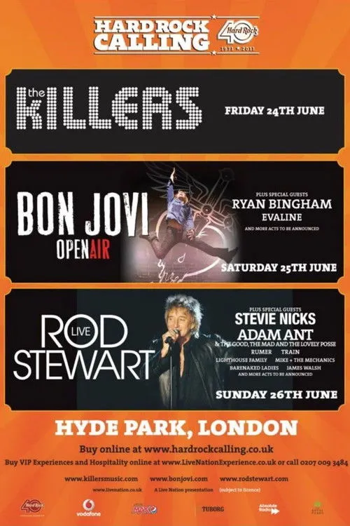Póster de Hard Rock Calling 2011