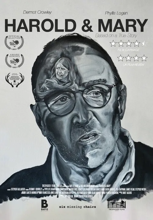 Dermot Crowley interpreta a Harold en Harold & Mary