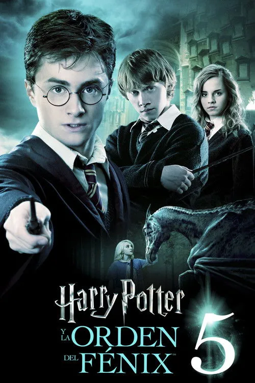 Daniel Radcliffe interpreta a Harry Potter en Harry Potter y la Orden del Fénix