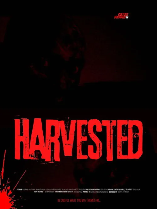 Gregor Haley interpreta a Harold Rice aka Harvest Monster en Harvested