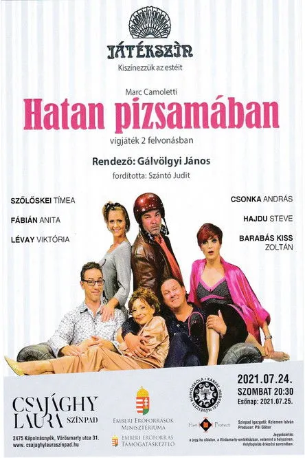 Steve Hajdu interpreta a Bernard en Hatan pizsamában