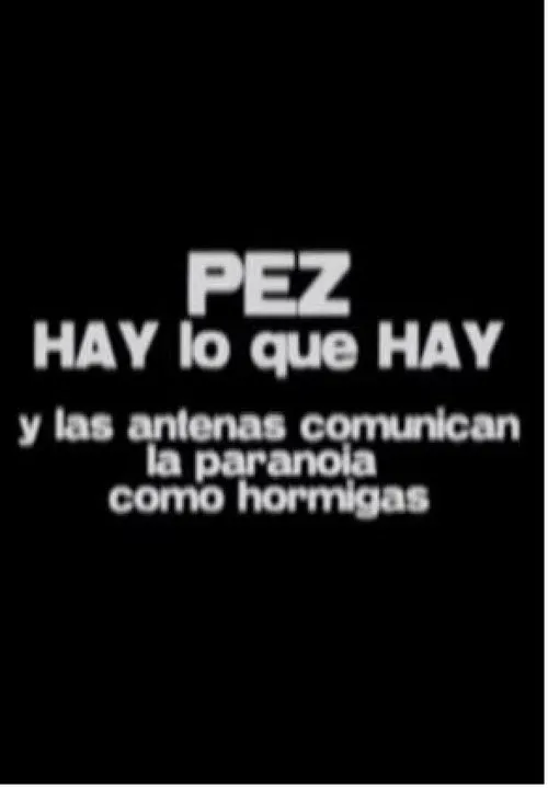 Ariel Minimal interpreta a  en Hay lo que hay - Y las antenas comunican la paranoia como hormigas