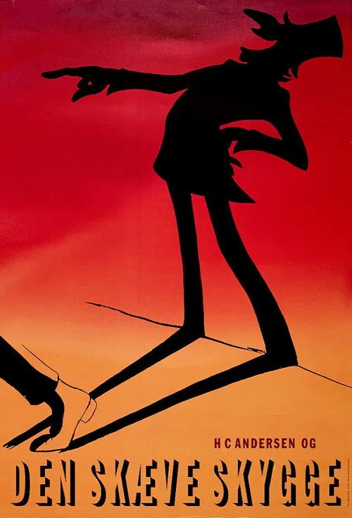 Póster de H.C. Andersen og den skæve skygge
