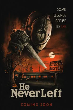 Póster de He Never Left