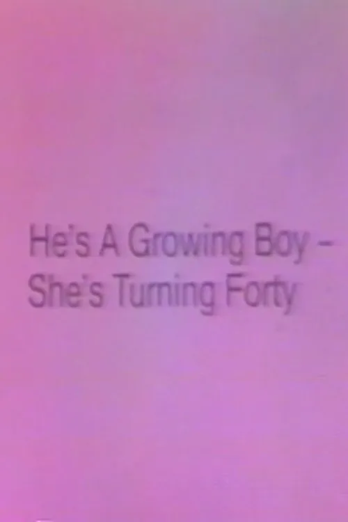 John Greyson interpreta a en He's a Growing Boy, She's Turning Forty