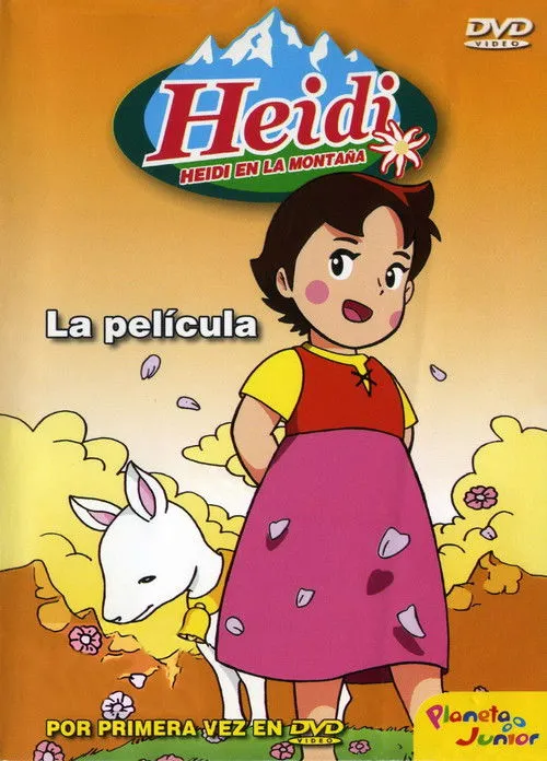 Póster de Heidi en la montaña