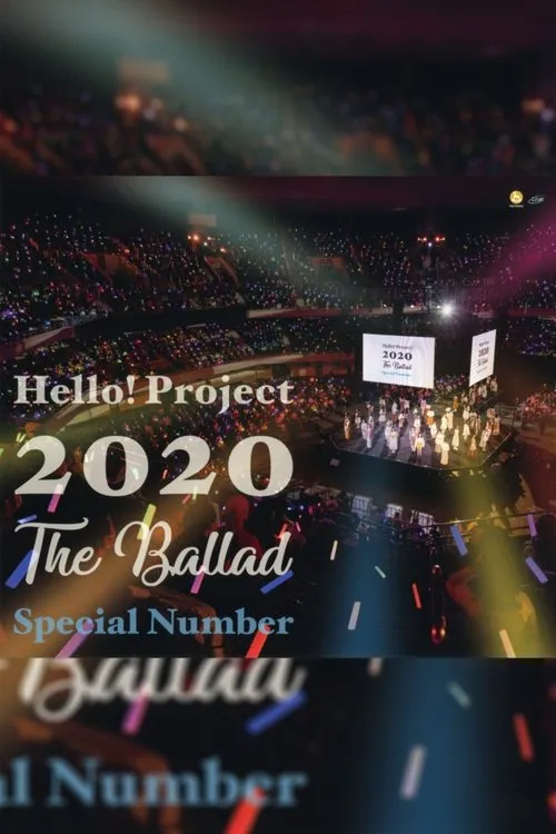 Póster de Hello! Project 2020 ~The Ballad~ Special Number