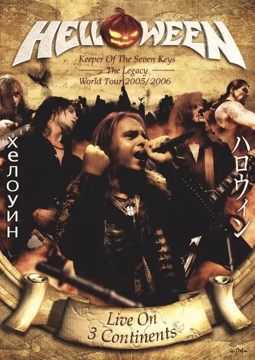 Póster de Helloween: Live on Three Continents