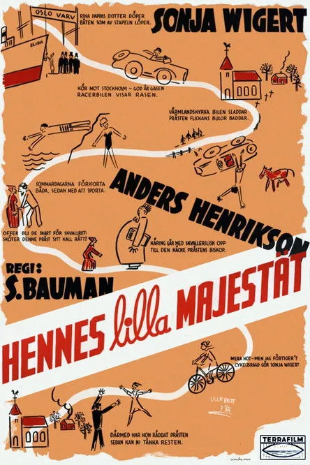 Folke Algotsson interpreta a Dancing Man (uncredited) en Hennes lilla Majestät