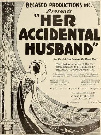 Miriam Cooper interpreta a en Her Accidental Husband