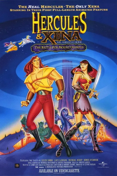 Póster de Hércules & Xena: La Batalla por el Monte Olimpo