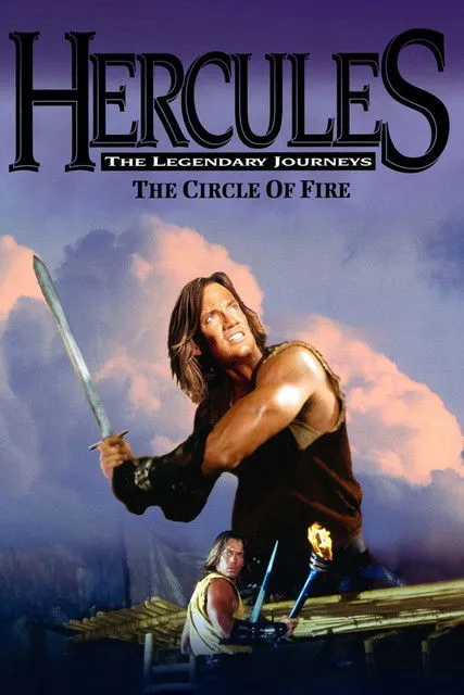 Póster de Hércules y el círculo de fuego