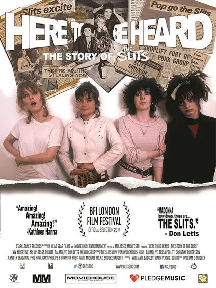 Póster de Here to be Heard: The Story of The Slits