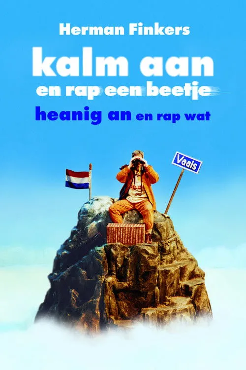 Póster de Herman Finkers: Kalm aan en rap een beetje!