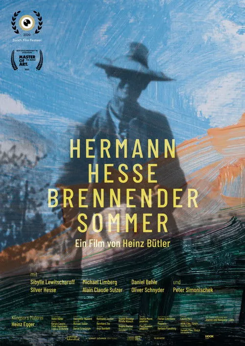 Póster de Hermann Hesse - Brennender Sommer