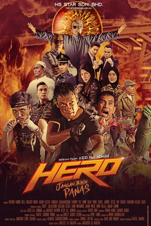 Póster de Hero: Jangan Bikin Panas