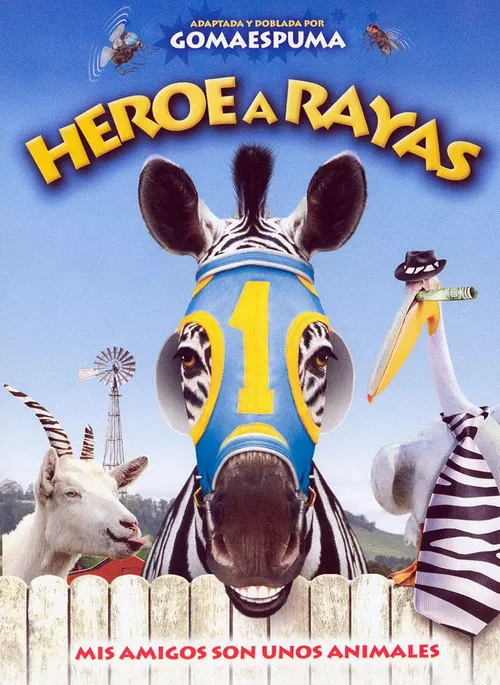 Póster de Héroe a rayas