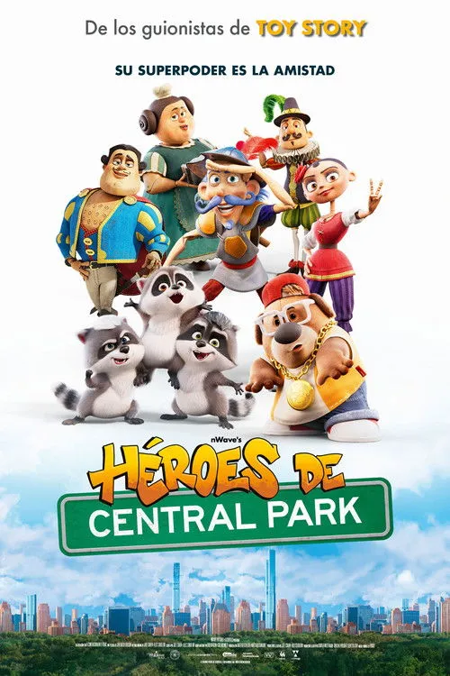 Portada de Héroes del Central Park
