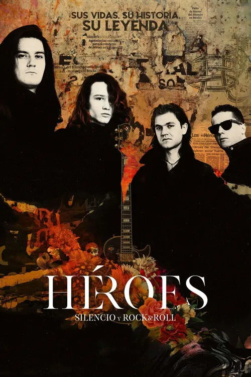 Póster de Héroes: silencio y rock & roll