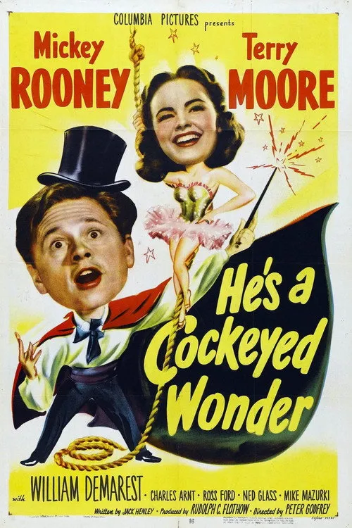 Charles Arnt interpreta a J.B. Caldwell en He's a Cockeyed Wonder