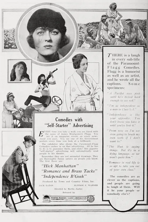 Peggy Hopkins Joyce interpreta a Flo Donahoe en Hick Manhattan