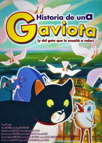 Póster de Historia de una gaviota (y del gato que le enseñó a volar)