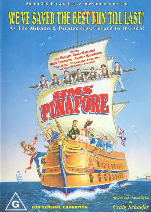 Póster de HMS Pinafore