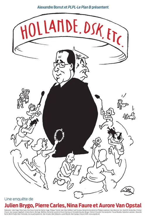 Póster de Hollande, DSK, etc ...