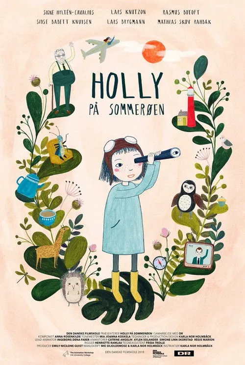 Lars Knutzon interpreta a Bedstefar en Holly på Sommerøen
