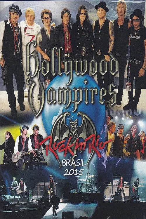 Matt Sorum interpreta a Self - Drums en Hollywood Vampires - Rock in Rio 2015