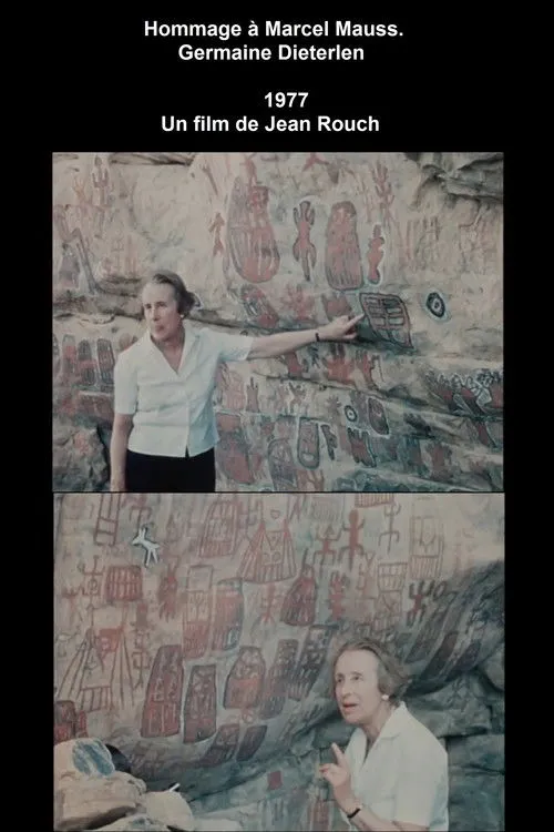 Germaine Dieterlen interpreta a herself en Hommage à Marcel Mauss. Germaine Dieterlen