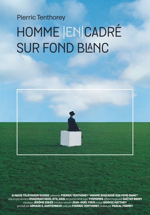 Pierric Tenthorey interpreta a L'homme en Homme Cadré sur Fond Blanc