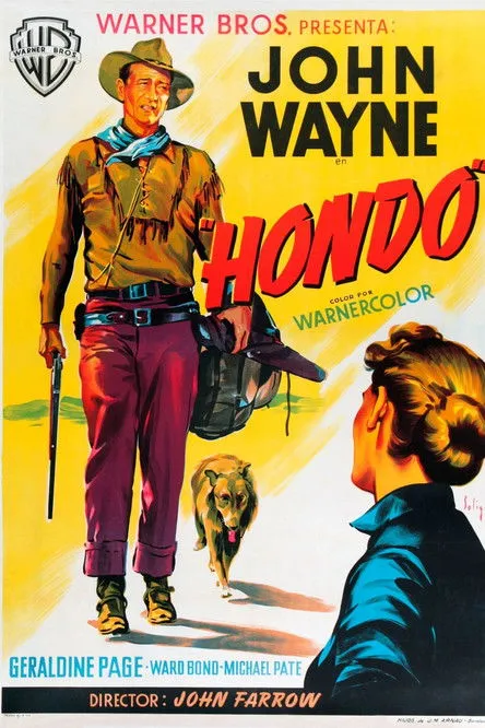 John Wayne interpreta a Hondo Lane en Hondo