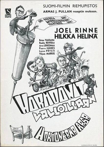 Rauha Puntti interpreta a 1. tyttö en Hormoonit valloillaan