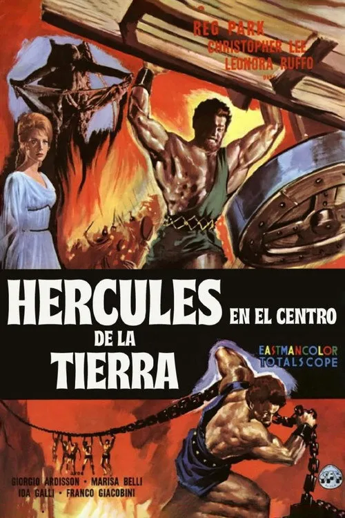 Marisa Belli interpreta a Aretusa en Hércules en el centro de la Tierra