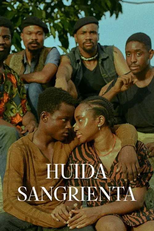 Póster de Huida sangrienta
