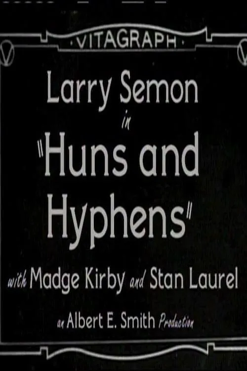 Larry Semon interpreta a Larry en Huns and Hyphens