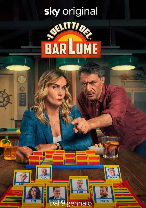 Marcello Marziali interpreta a Gino Rimediotti en I delitti del BarLume - Indovina chi?