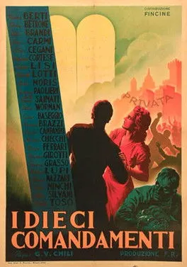 Póster de la película I dieci comandamenti