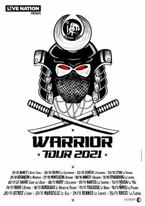 Kephren interpreta a Self en IAM - Warrior Tour 2021 - Live à l'Olympia