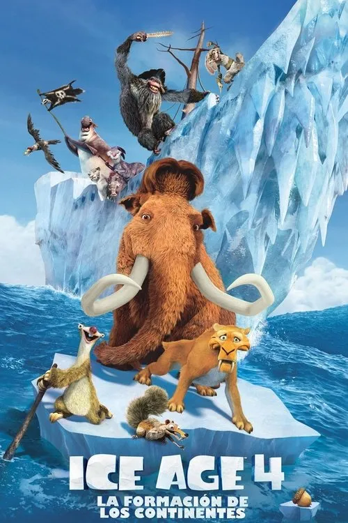 Póster de Ice Age 4: La formación de los continentes
