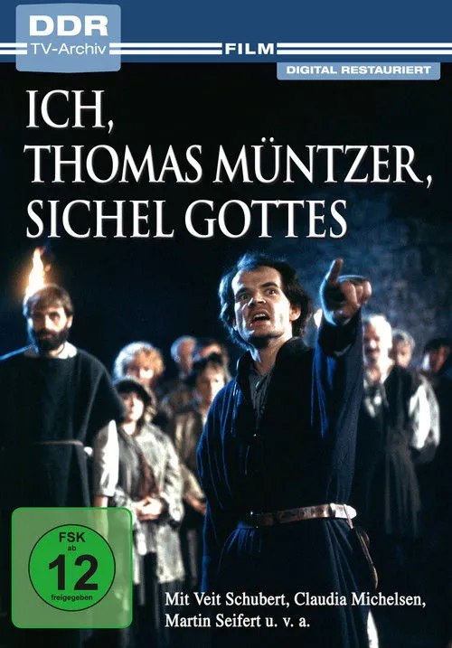 Jens-Uwe Bogadtke interpreta a Rautenzweig en Ich, Thomas Müntzer, Sichel Gottes