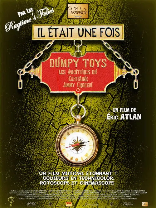 Laurent de Funès interpreta a Dumpy Toys en Il était une fois Dumpy Toys - Les aventures du capitaine Jimmy Crochu